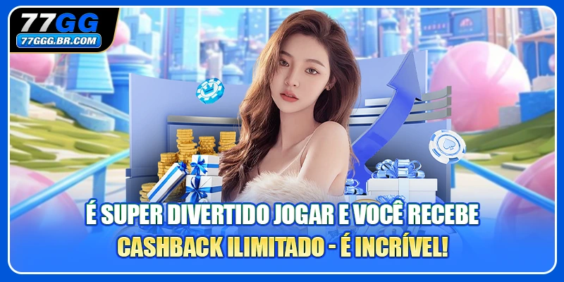 É super divertido jogar e você recebe cashback ilimitado - é incrível!
