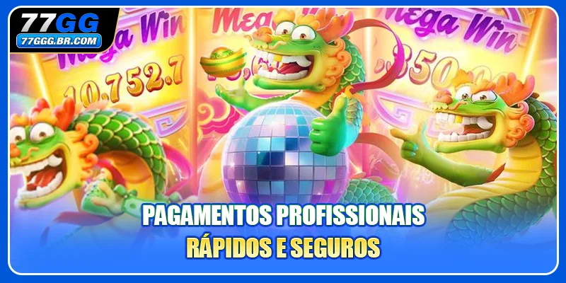 Pagamentos profissionais, rápidos e seguros