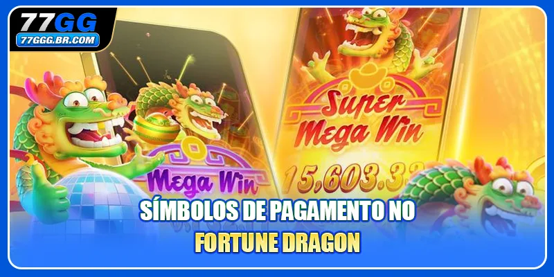 Símbolos de pagamento no Fortune Dragon